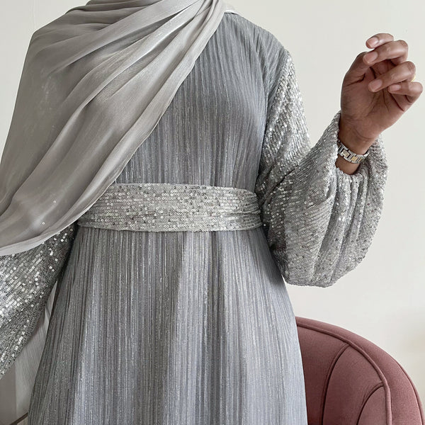 Dhilal Shimmer Dress - AD00491
