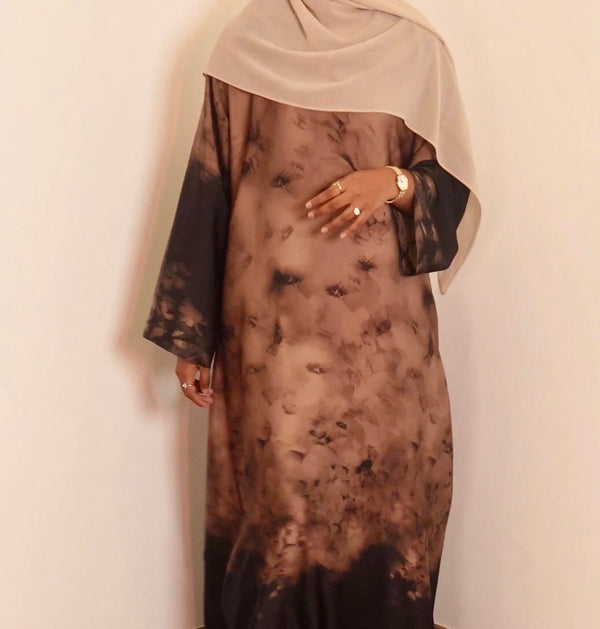 Sable Noir Abaya - AD00554