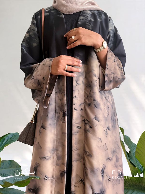 Ebony Sands Abaya - AD00558