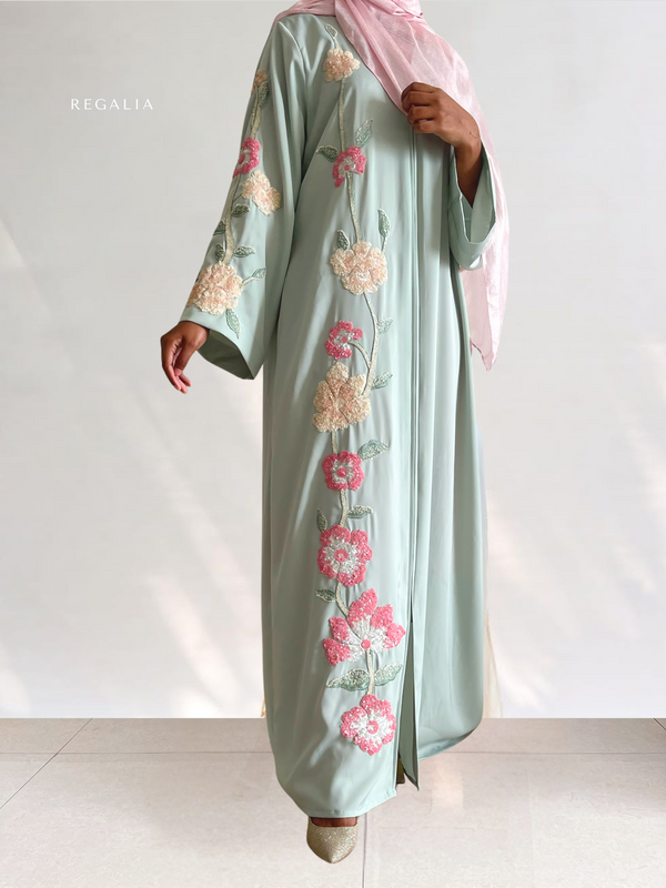 Spring Whimsy Abaya -AD00566