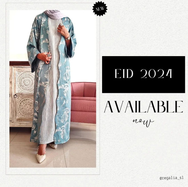 Cyan Abaya- AD00423